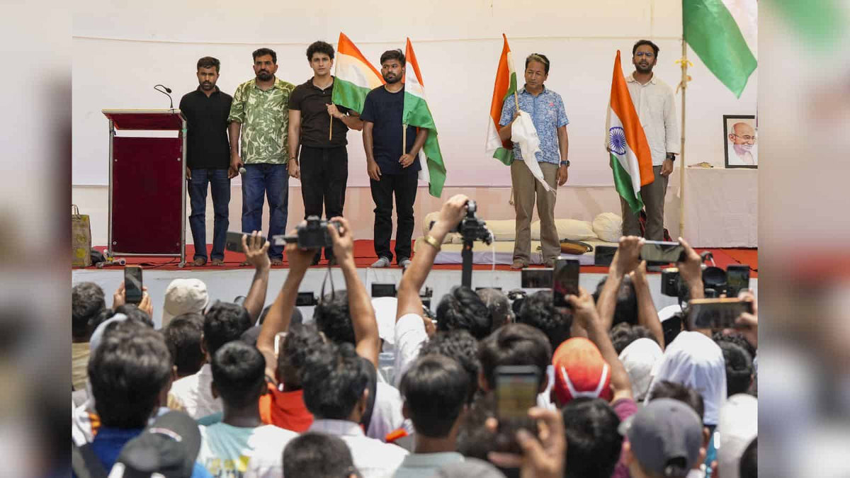 CJP Day 12: Wangchuk's Blood Sugar Drops to 66, BJP Calls Protesters a "Virus" — June 30 Update