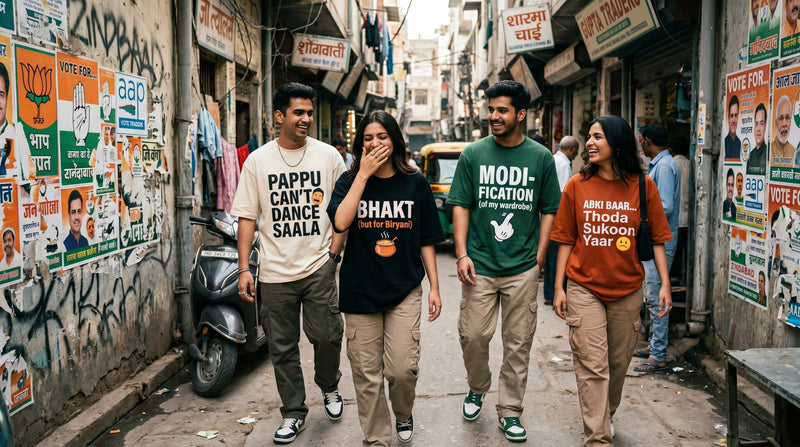 Funny Political Tshirts India — Wear Your Dissent