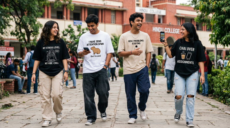 Oversized Meme Tshirts India — Dark Graphic Streetwear