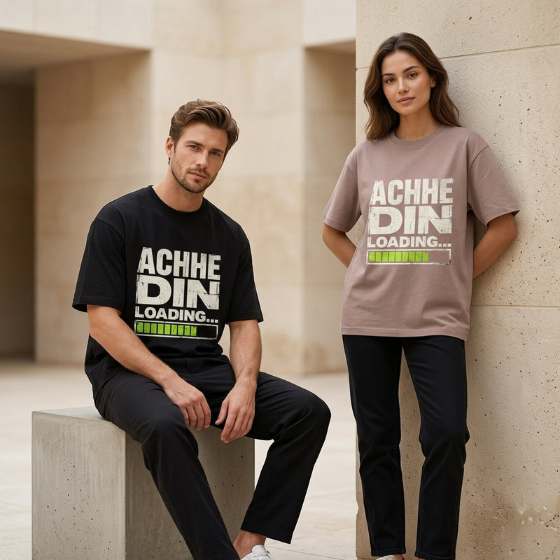 Achhe Din Loading — Neon Green Edition Collection