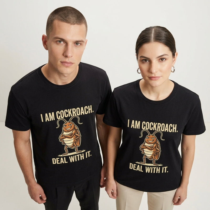 I AM Cockroach. Deal With It. — Retro Vintage Mascot Collection