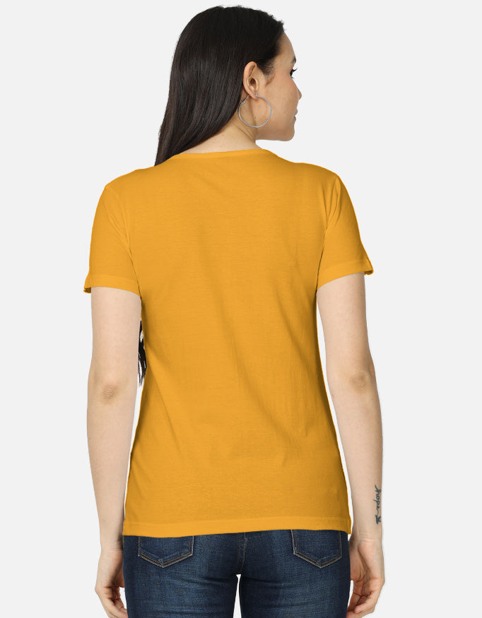 Tshirt Golden Yellow