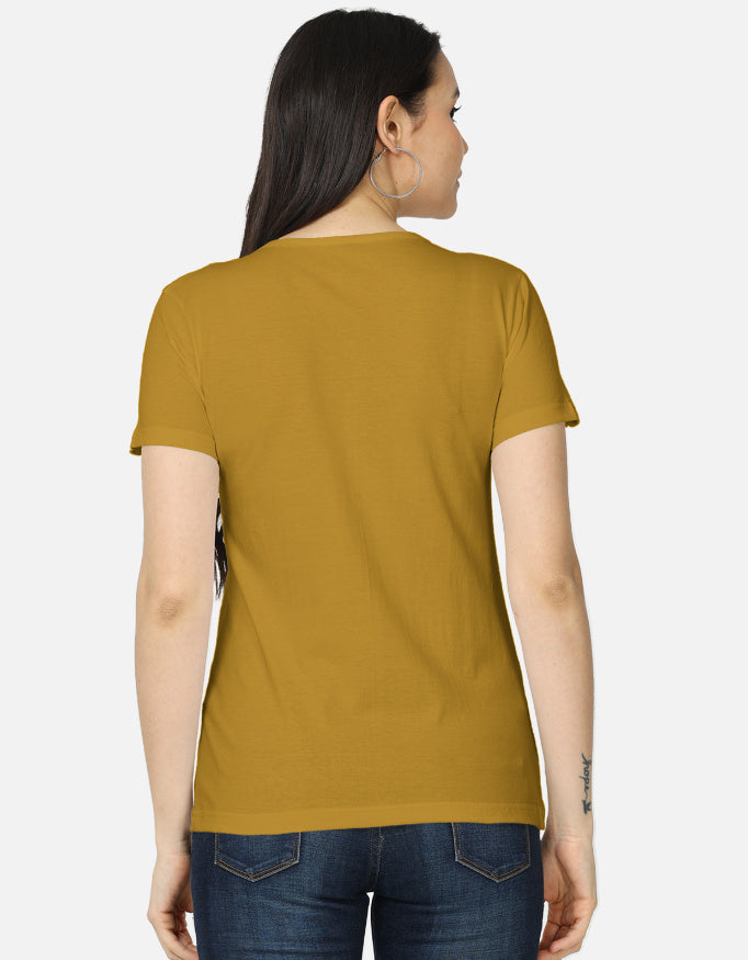 Tshirt Mustard Yellow