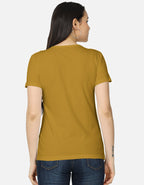 Tshirt Mustard Yellow