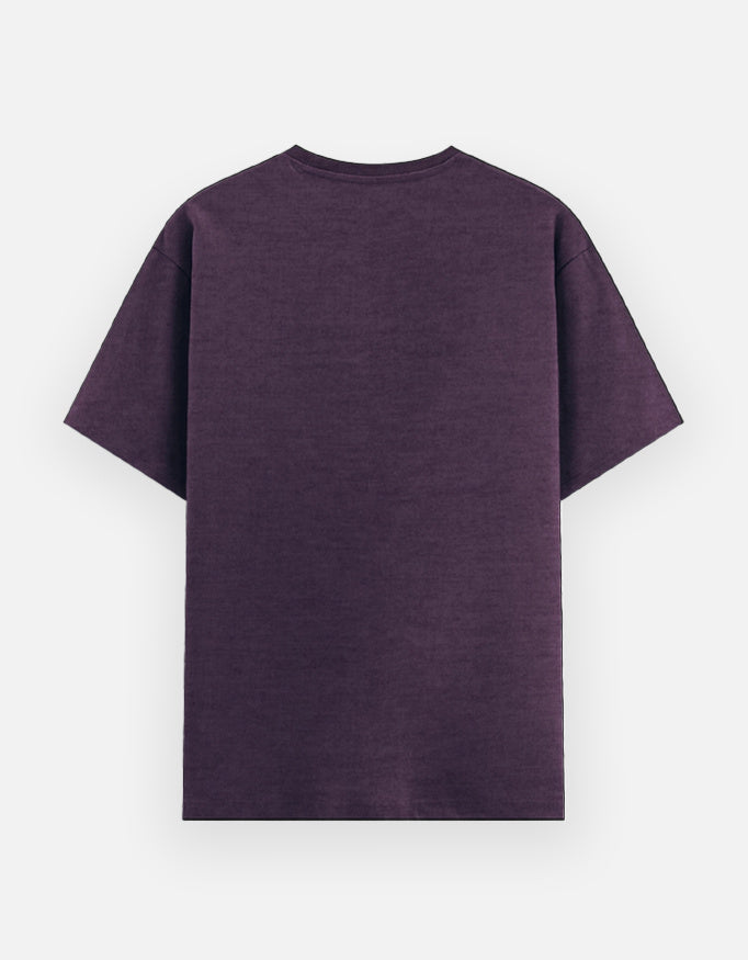 Tshirt Purple melange