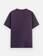 Tshirt Purple melange