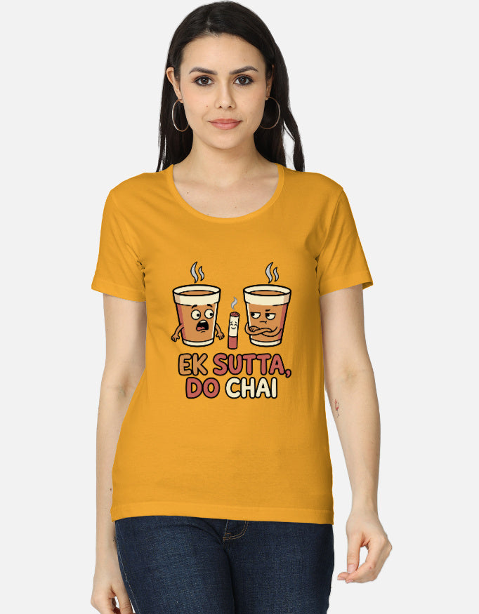 Tshirt Golden Yellow