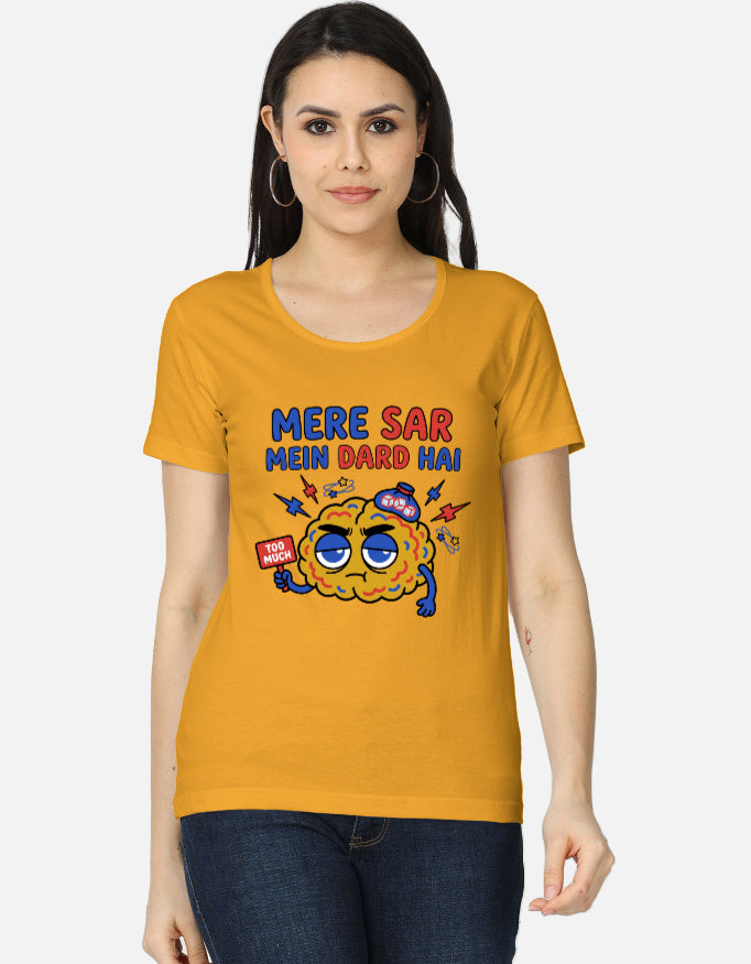 Tshirt Golden Yellow