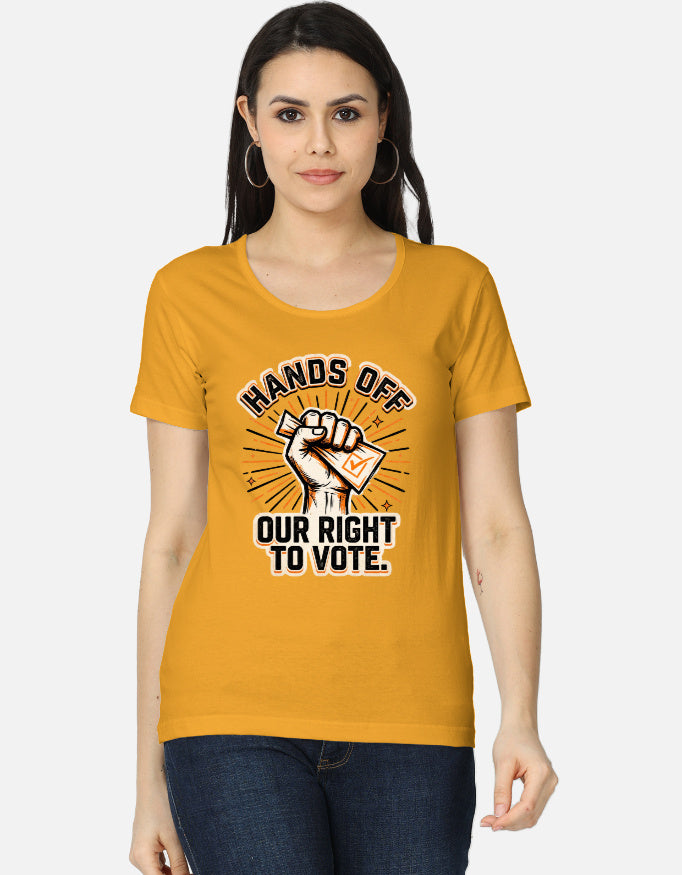 Tshirt Golden Yellow