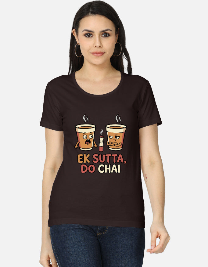 Tshirt Coffee Brown