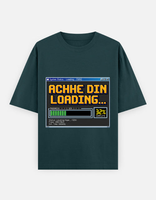 Tshirt Petrol Blue