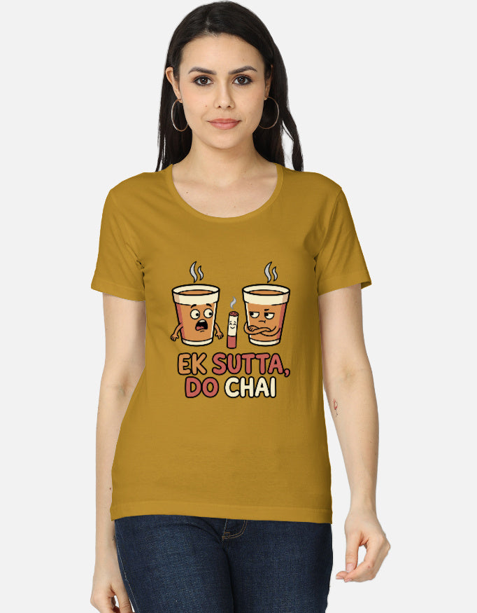 Tshirt Mustard Yellow