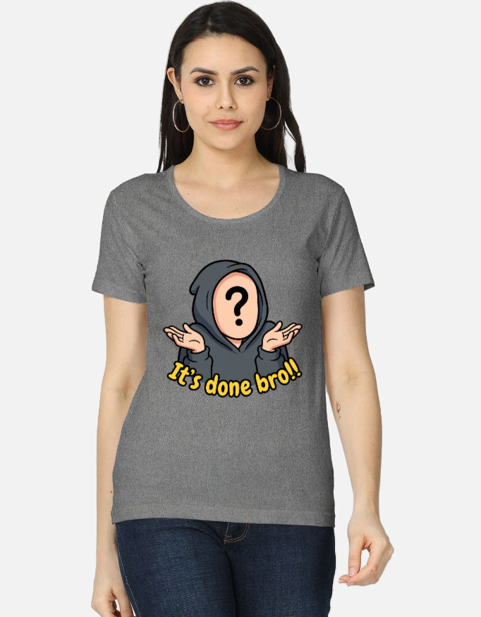 Tshirt Charcoal Melange