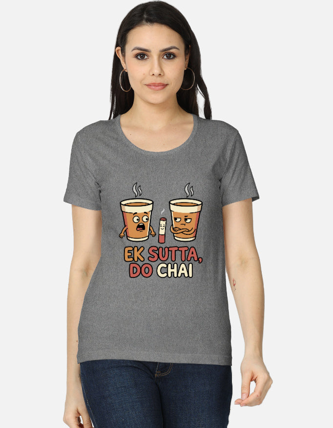 Tshirt Charcoal Melange