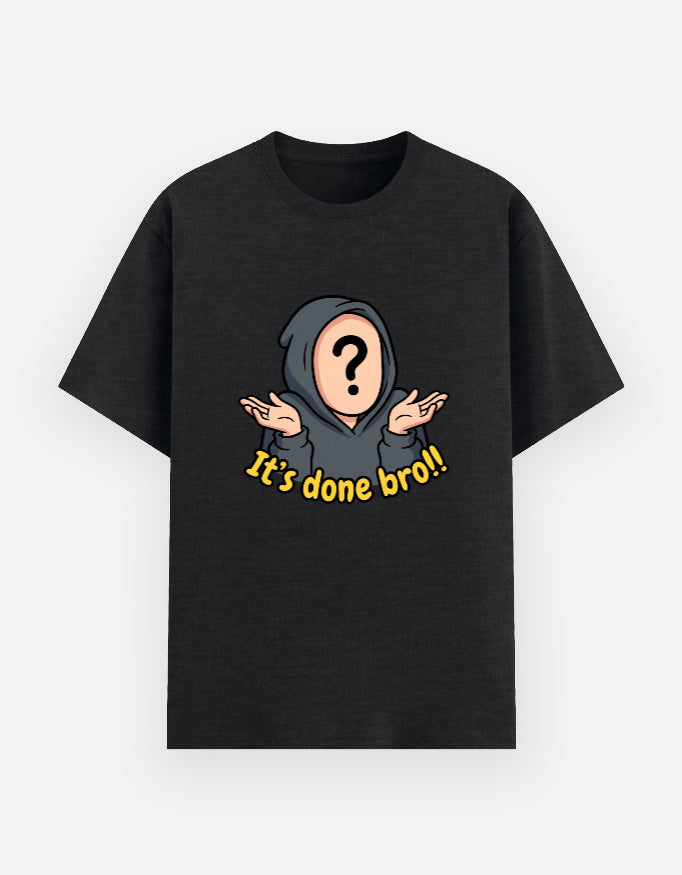 Tshirt Black melange