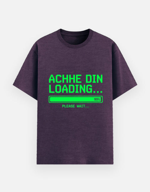 Tshirt Purple melange