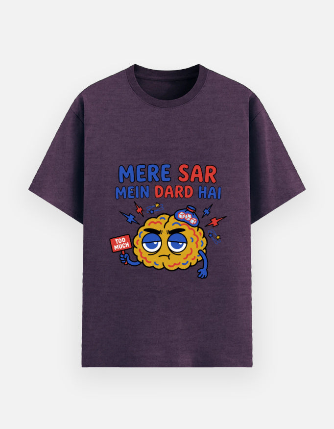 Tshirt Purple melange