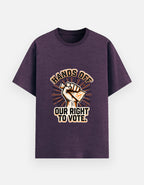 Tshirt Purple melange