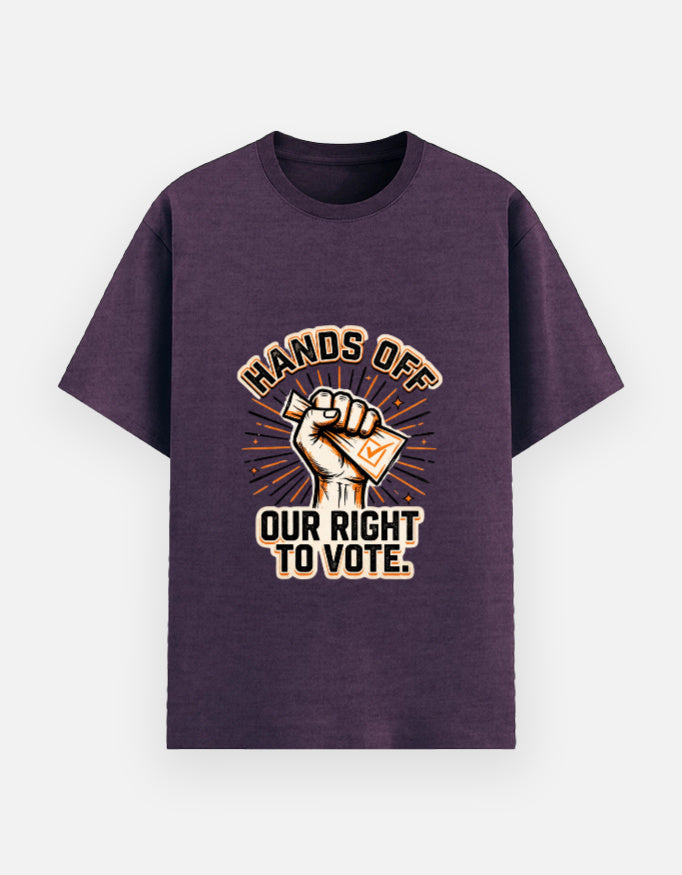 Tshirt Purple melange